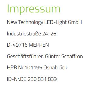 Impressum led-beleuchtung-ferkel.de.ntligm.de